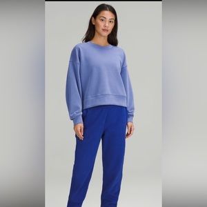 Size 4 lululemon Softstreme Perfectly Oversized Crew